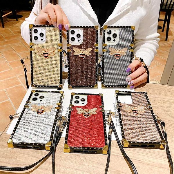 

for iphone 11 12 pro xs max xr 8 7 6s plus luxury designer phone cases defender glitter fashion rhinestone diamond love case