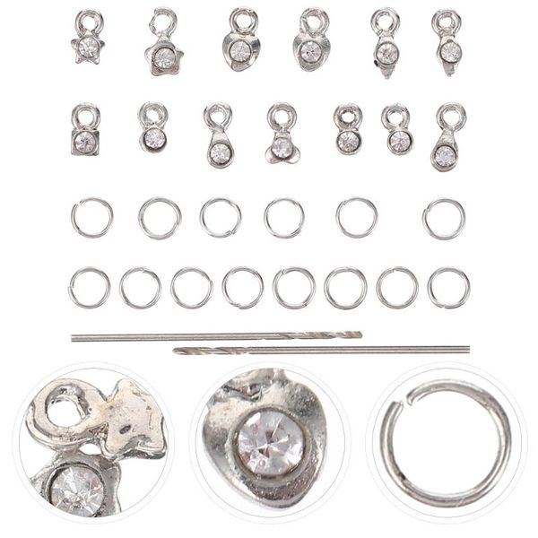 

sets dangle nail art charms diy jewelry decoration tool decorations, Silver;gold