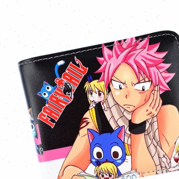 

arrival fairy tail wallet cartoon short purse for young coin, Red;black