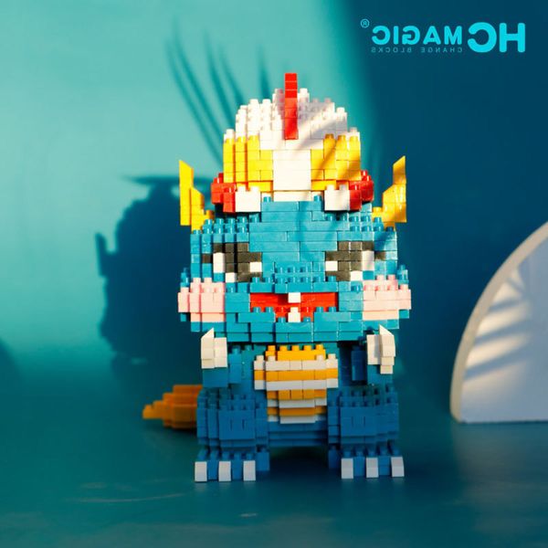 

assembled toys small particle building blocks compatible with lego puzzle children's toy ultraman boy's gift