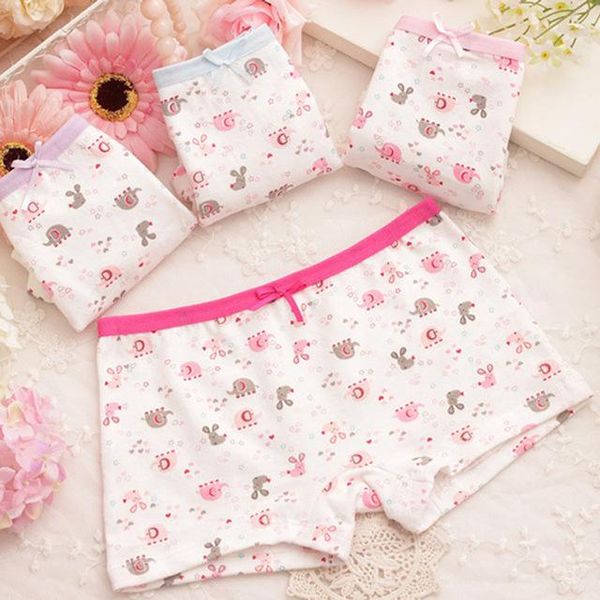 

panties hpbbkd 3pcs/lot girl cartoon cotton children breathable underwears boxer for girls kids shorts pants gu033, Camo
