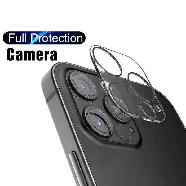 Lente de telefone Protetor de tela para iPhone 14 Pro Max 13 12 Mini 11 14Pro 3D transparente resistente à capa completa Câmera traseira de vidro temperado fábrica de fábrica
