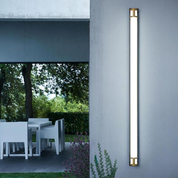 

outdoor indoor wall light led waterproof lamp ip65 aluminum sconce for garden villa porch