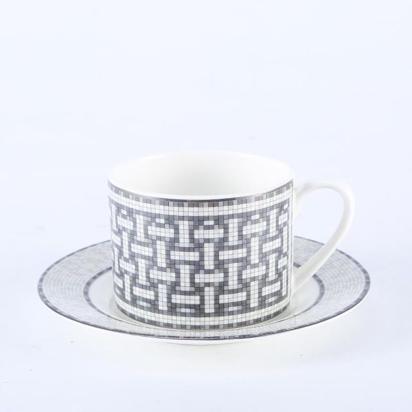 

classic european bone china coffee cups and saucers tableware plates dishes afternoon tea set home kitchen &