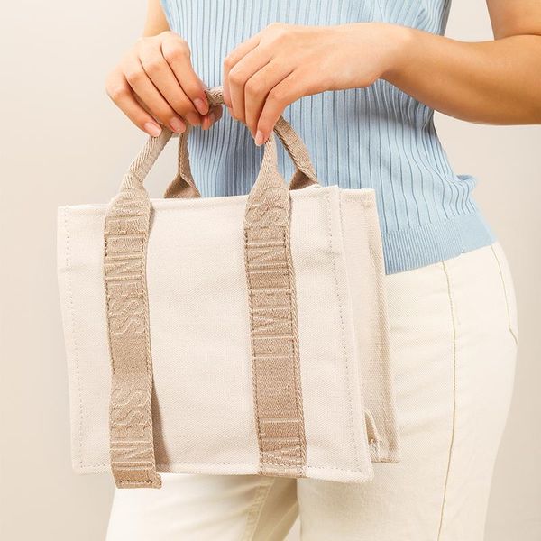 

evening bags brands canvas tote ladies handbag casual letter shopping bag 2021 designer one-shoulder messenger small