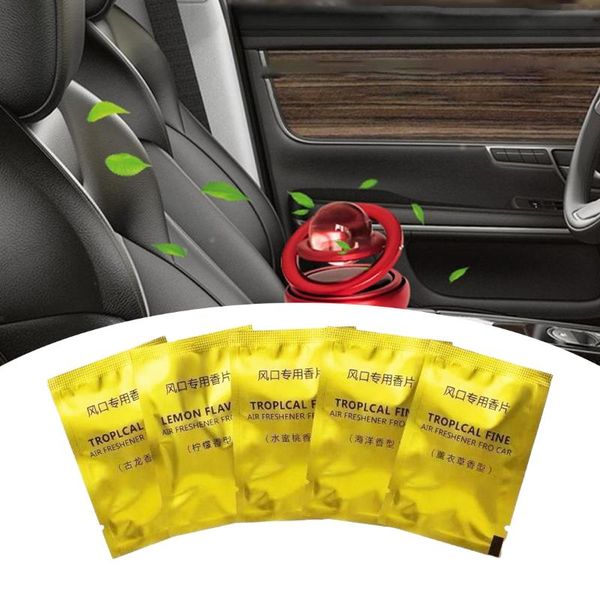 

car air freshener outlet fragrant tablets perfume refill liquid pack