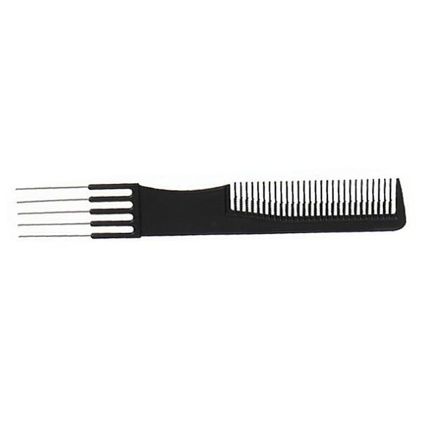 

hair brushes 5pcs professional steel needle fork comb insert hairdressing styling tool, Silver