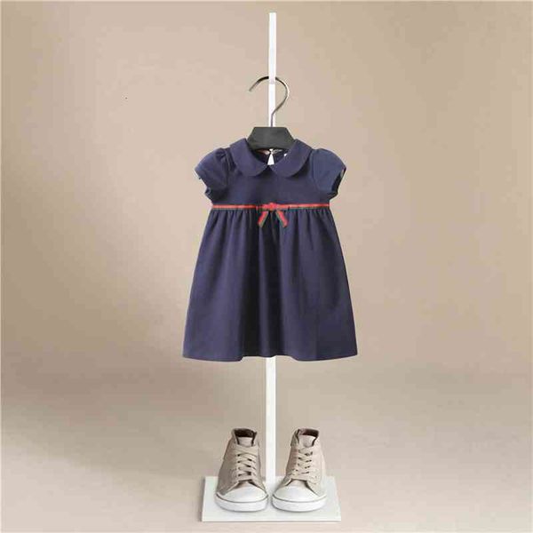 

girls' dresses new fashion kids cute brand 2 colors white dark blue clothes lovely baby girls dress, Red;yellow