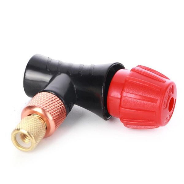 

bike pumps 1 aluminum alloy bicycle fast inflatable bottle head thickened explosion-proof portable co2 gas cylinder mountain accessori