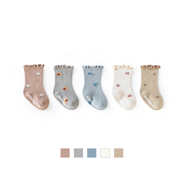 

socks children 2021 christmas gift cute especial non slip cotton born infant kids boy girls autumn winter, Pink;yellow