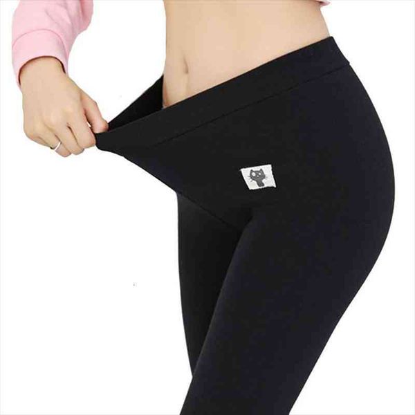 

thick velvet pants warm fashion womens leggings winter trousers high elasticity good quality casual black leggins