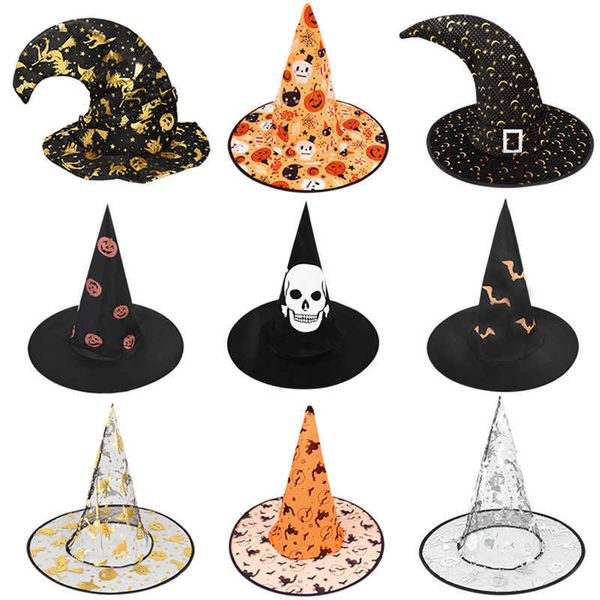 

1pc kids children witch hats masquerade women lady cosplay costume accsori halloween party suppli