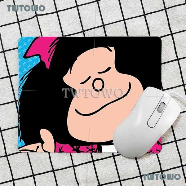 

mouse pads & wrist rests cartoon mafalda gaming computer pad lovely natural rubber anime gamer anti-slip office decoration home mat