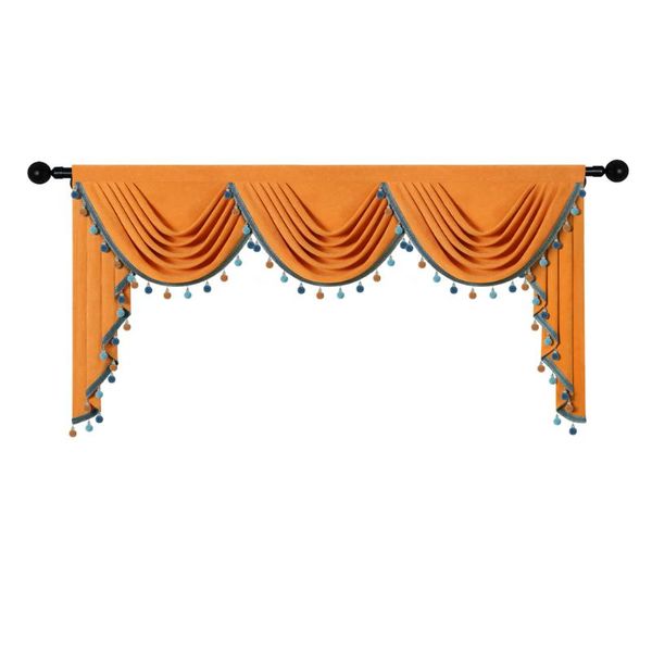 

curtain & drapes modern style chinese curtains valances for living room velvet soft cortina window in the bedroom valance kitchen decor