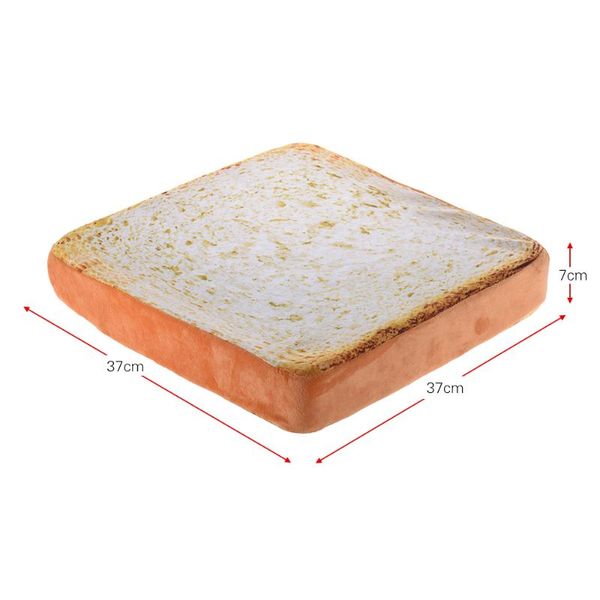 

cat beds & furniture pet dog cats mat soft warm mattress bed cushion pad pillow toast bread slice shape washable 37 x 7cm / 15 3in