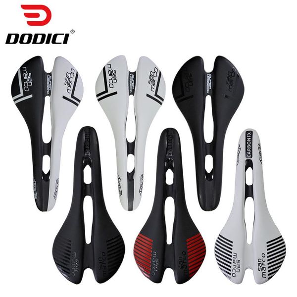 

full carbon fiber bicycle saddle mountain bike seat cushion hollow breathable road saddles leather+carbon