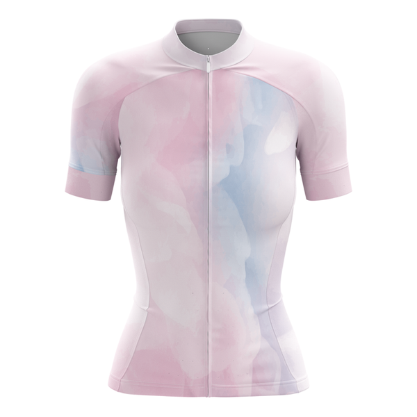 

summer ladies bicycle wear pink short-sleeved outdoor riding sportswear for chile series women cycling jersey,tyz628-01 racing jackets, Black;red