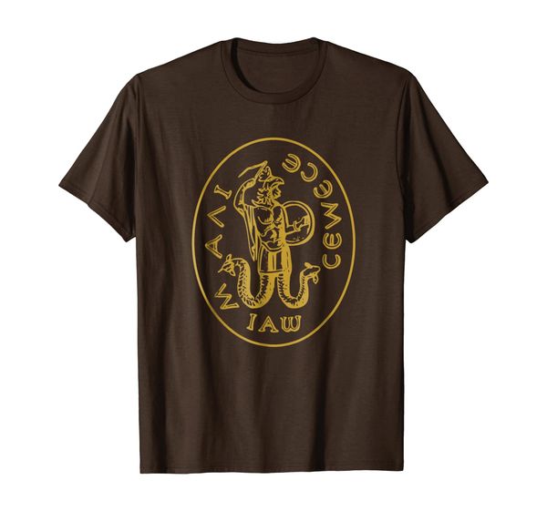 

Abraxas Gnostic God Talisman Templar Gnosticism T-Shirt, Mainly pictures