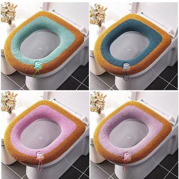 

cushion/decorative pillow toilet seat cover soft and washable household bathroom accessories 1 piece