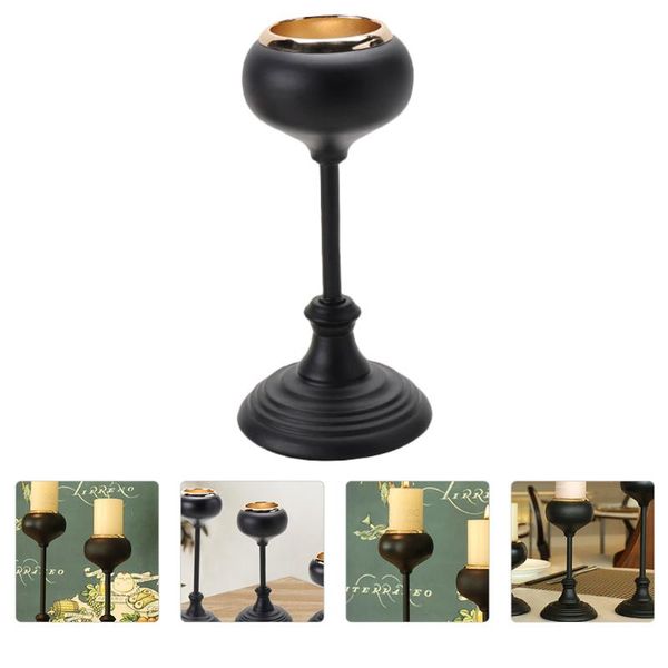 

candle holders elegant wrought iron candleholder home stand decor simple tealight holder
