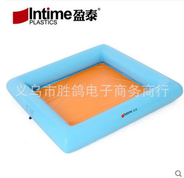 

2m inflatable pool children outdoor portable ocean balls kids family splashing tub 200x 200cm sandbox sand pit & accessories