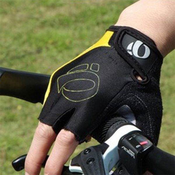 

cycling gloves 1 pair half finger sport men bicycle gym fitness bike, Black