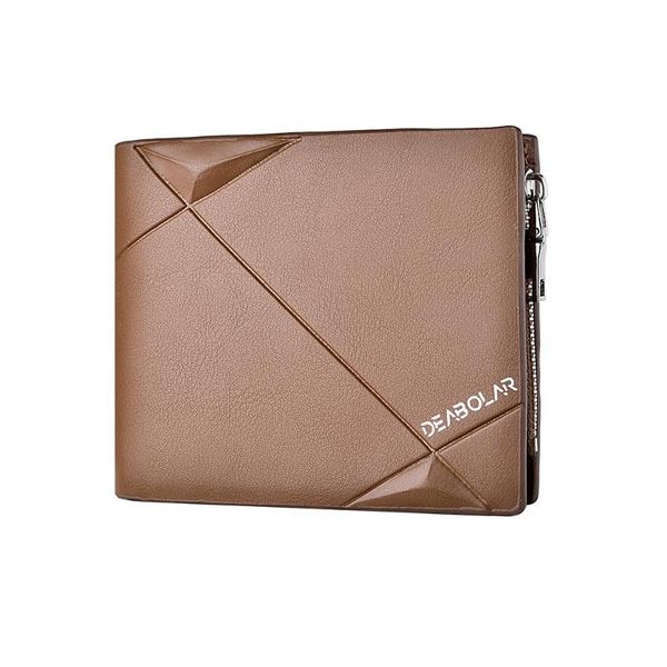

wallets fashion pu leather men's wallet with coin bag small money purses dollar slim purse design for male 2021, Red;black