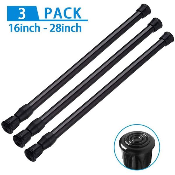 

spring curtain rods 16 to 28 inch tension rod adjustable expandable shower curtains