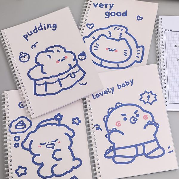 

notepads kawaii stationery b5 notebooks for school supplies student notepad cute notebook diary binder office planner accessories, Purple;pink