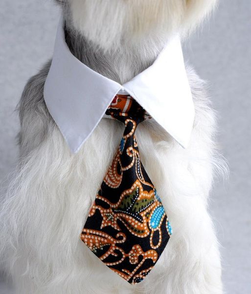

dog apparel selling wholesale cotton tie accessories wedding bridegroom pet puppy 2 colors for small medium large size dogs