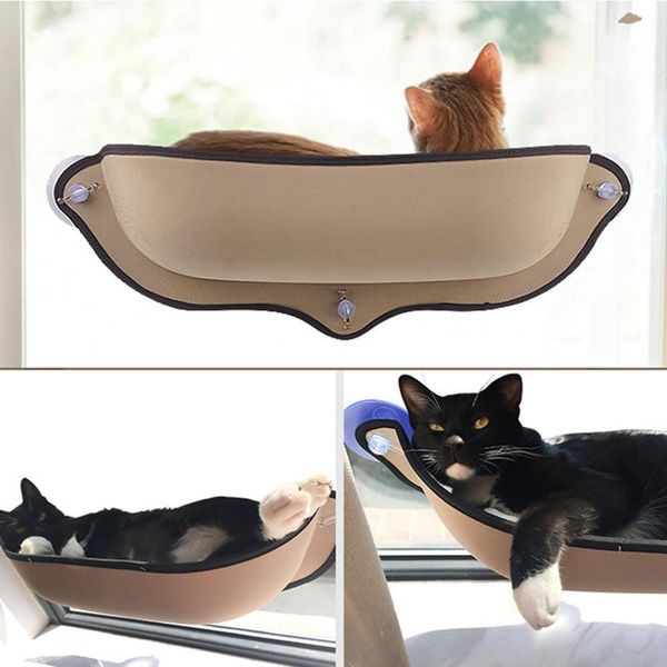 

cat window hammock with strong suction cups pet kitty hanging sleeping bed comfortable warm ferret cage shelf seat beds & furniture