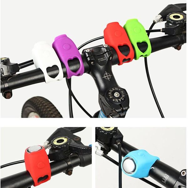

bike horns electronic loud horn 120 db warning safety electric bell siren bicycle handlebar alarm ring cycling accessories