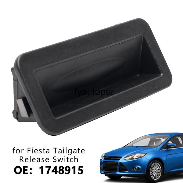 Botão de lançamento da tampa da tampa da porta traseira para o Ford Fiesta MK7 2008-2017