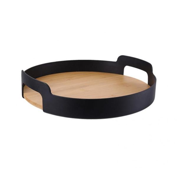 

dishes & plates fashion bamboo panel storage plate serving tray rustic