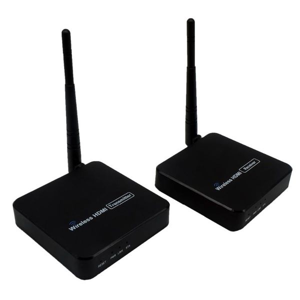 

audio cables & connectors puzhijie wireless transmitter receiver 165ft 50m with antenna 1080p ir remote control support 1 tx to 2rx ext