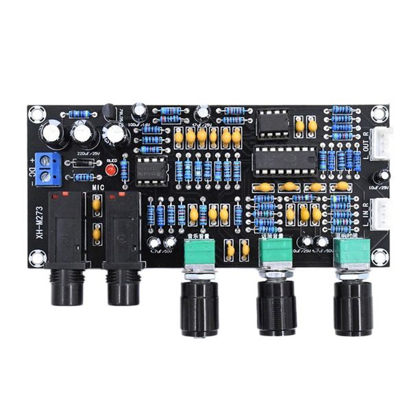 

audio cables & connectors pt2399 digital microphone board reverberation karaoke reverb ne5532 pre- tone
