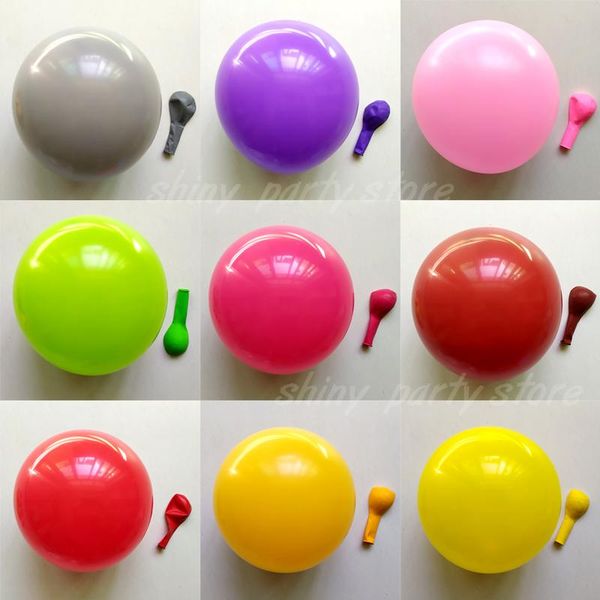 

party decoration 5-12inch matte candy color latex balloons baby shower birthday wedding happy year holiday decor wholesale