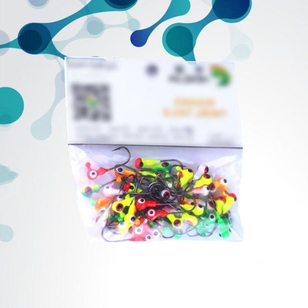 

50pcs jig head lead anzol hook barbed fishing carp lure tackle hooks