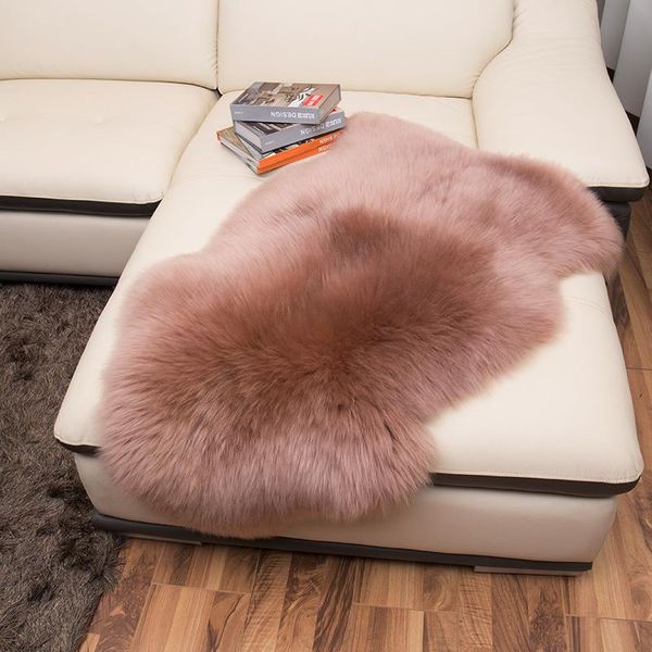 

carpets pure sheepskin wool carpet living room coffee table sofa cushion mats thickening doormat 16 color custom rug