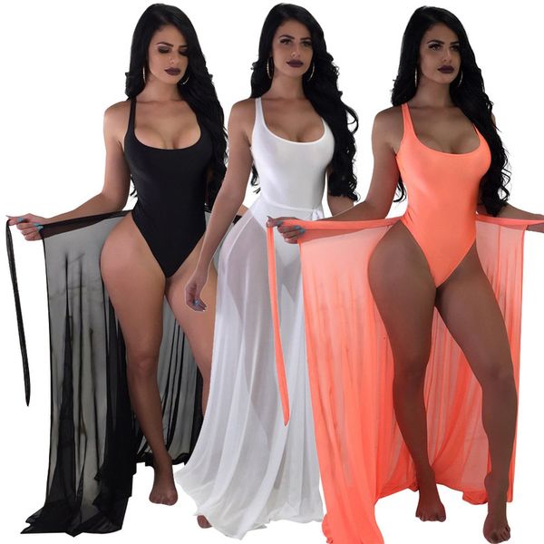 

ym-8233 standard size fashionable one piece backless bikini swimsuit, White;black