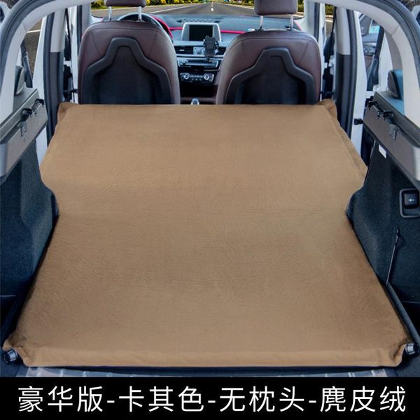 

outdoor pads luxurious suede flat without pillow suv trunk rear travel bed sleeping universal air cushion camping tent mattress