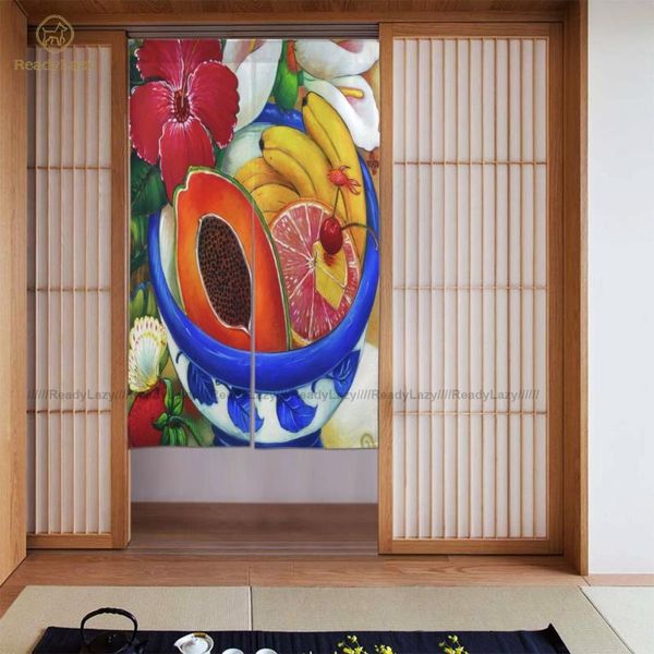 

papaya curtains ornament retro door curtain garage double & drapes