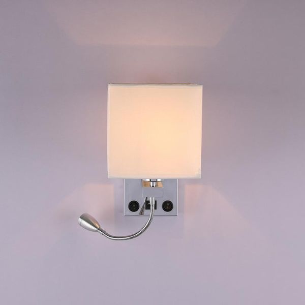 

wall lamp adjustable led sconce light reading study home lighting bedroom bedside fixture night eye protect