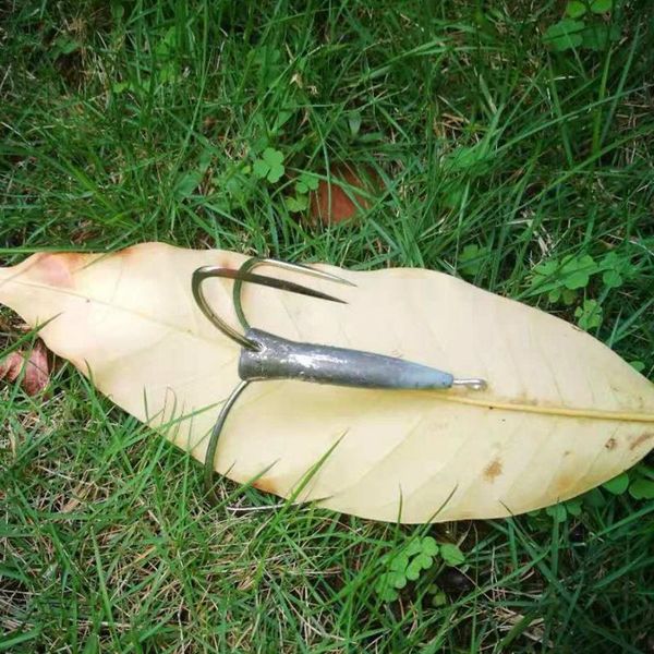 

anchor hook fishing trackle three jaw fishhook cairica accessories suppplier one piece hooks