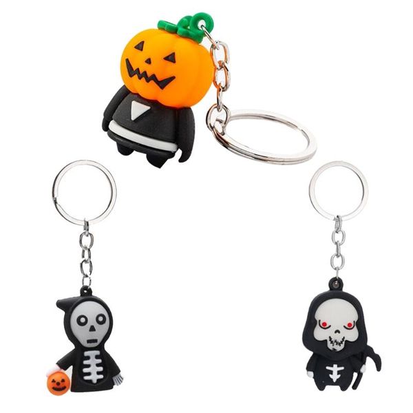 

keychains cute keyhook halloween keyrings to wish good luck novelty, Silver