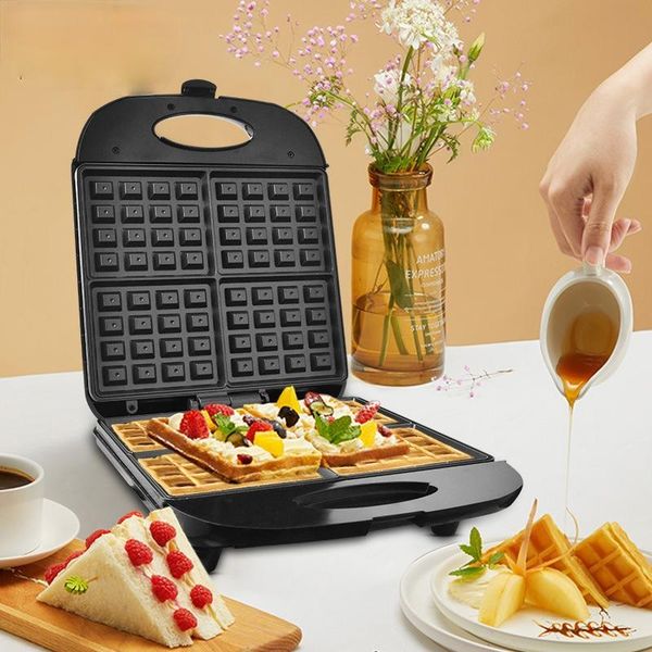 

baking moulds electric waffles maker sandwich machine bubble egg cake oven breakfast waffle kitchen appliances