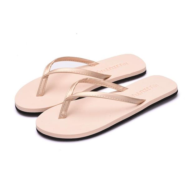 

summer slippers shoes women lover open toe flat flip flops clear outdoor beach slides, Black