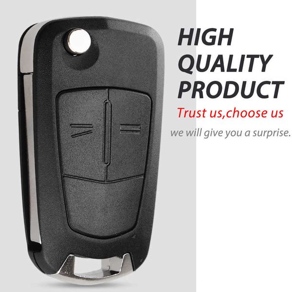 

2 button flip folding car key cover fob case shell styling for vauxhall opel astra h corsa d vectra c zafira astra vectra signum