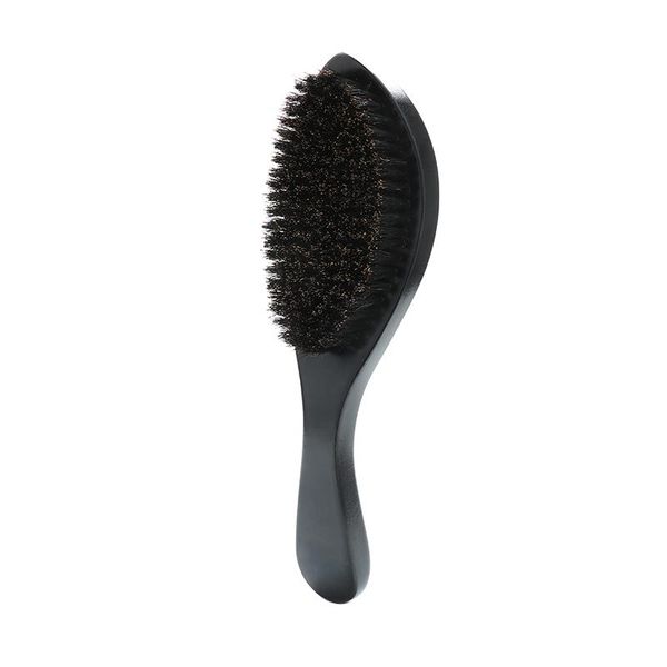 

magic wave brush curved soft and wild boar hair brushes, Silver
