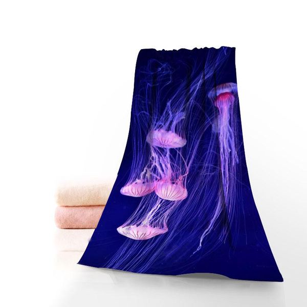 

towel jellyfish towels microfiber bath travel,beach,face custom creative size 35x75cm,70x140cm